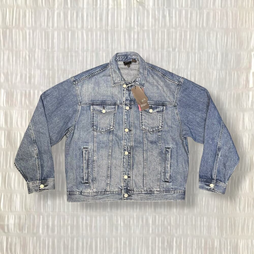 Armani Exchange Men’s Indigo Blue Denim Jacket - Size S 
New with Tags!